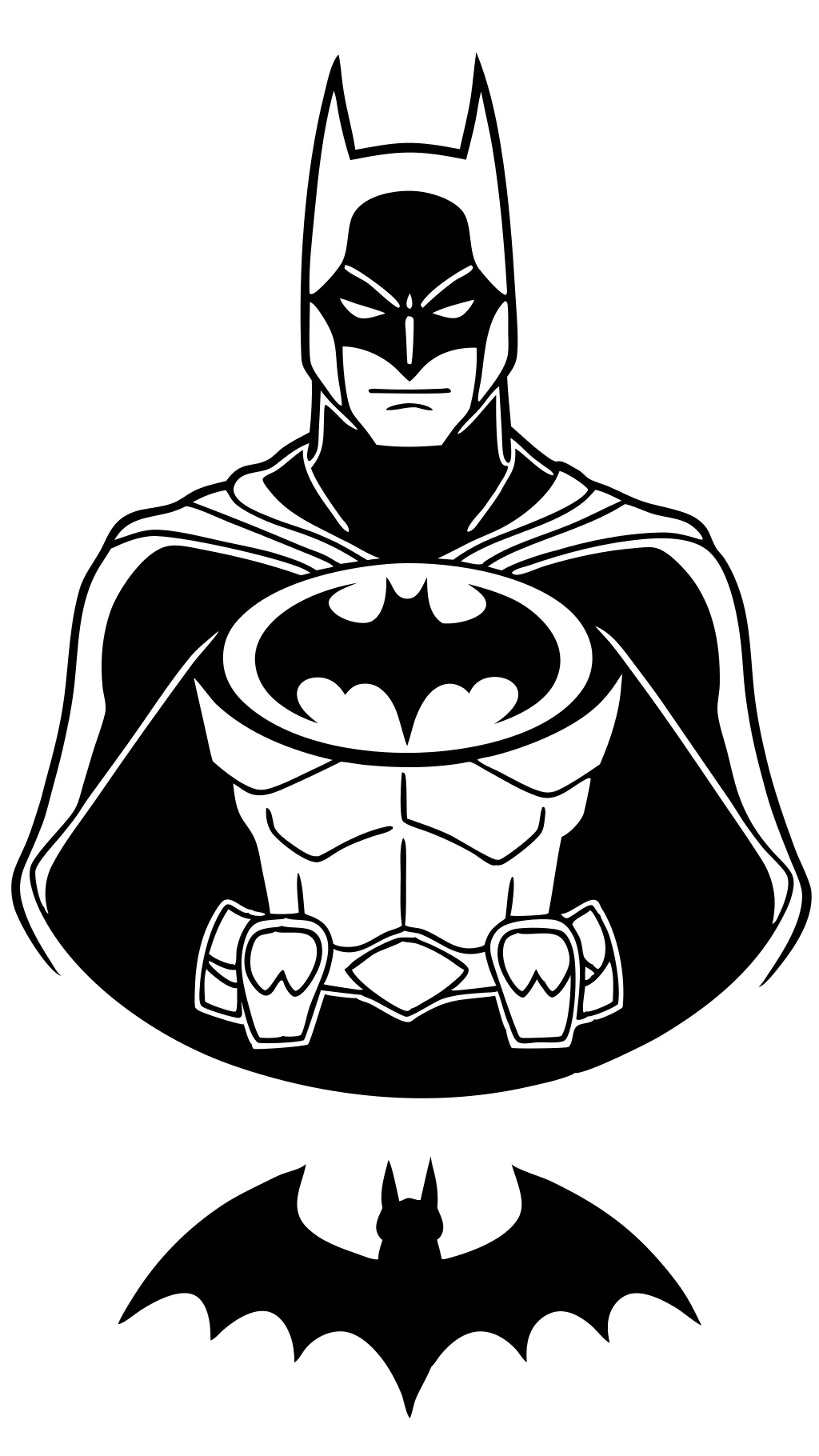 coloriages imprimables Batman gratuits